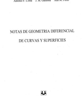 خرید و دانلود نسخه کامل کتاب Notas de Geometría Diferencial de Curvas y Superficies
