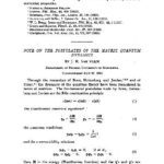 خرید و دانلود نسخه کامل کتاب Note on the Postulates of the Matrix Quantum Dynamics