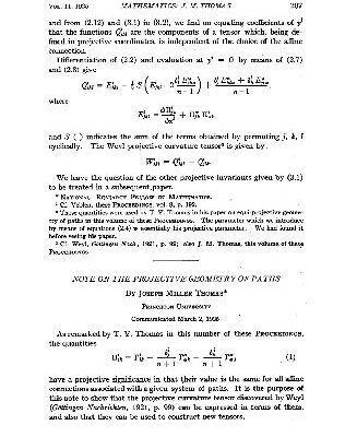خرید و دانلود نسخه کامل کتاب Note on the Projective Geometry of Paths