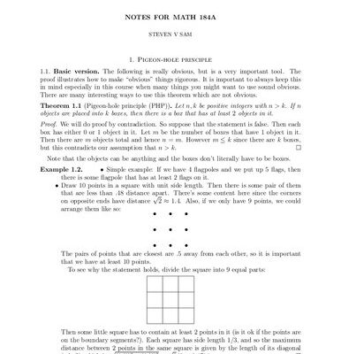 خرید و دانلود نسخه کامل کتاب Notes for Math 184A (Combinatorics)