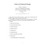 خرید و دانلود نسخه کامل کتاب Notes on Classical Groups [Lecture notes]