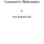 خرید و دانلود نسخه کامل کتاب Notes on Constructive Mathematics