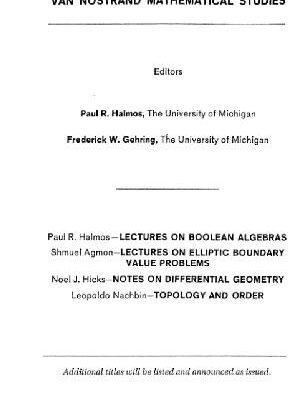 خرید و دانلود نسخه کامل کتاب Notes on Differential Geometry