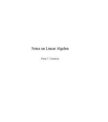 خرید و دانلود نسخه کامل کتاب Notes on Linear Algebra [Lecture notes]