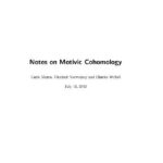 خرید و دانلود نسخه کامل کتاب Notes on Motivic Cohomology