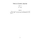 خرید و دانلود نسخه کامل کتاب Notes on operator algebras