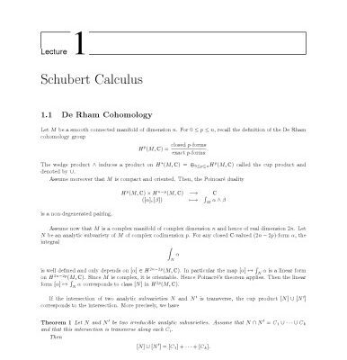 خرید و دانلود نسخه کامل کتاب Notes to the lectures of Nicolas Ressayre [Schubert calculus]