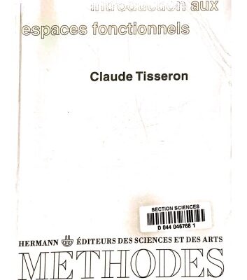 خرید و دانلود نسخه کامل کتاب Notions de topologie. Introduction aux espaces fonctionnels – Deuxième cycle