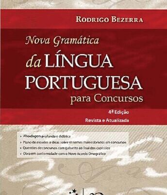 خرید و دانلود نسخه کامل کتاب Nova çramática da língua portuguesa para concursos