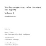خرید و دانلود نسخه کامل کتاب Novikov conjectures, index theorems, and rigidity: Oberwolfach, 1993