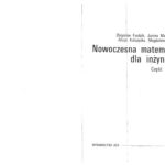 خرید و دانلود نسخه کامل کتاب Nowoczesna matematyka dla inżynierów. Część 1: Algebra