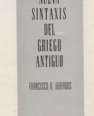 خرید و دانلود نسخه کامل کتاب Nueva Sintaxis del Griego Antiguo