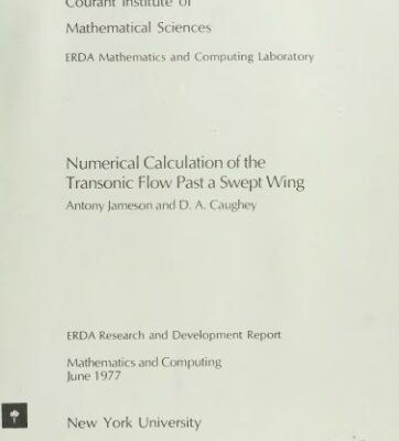 خرید و دانلود نسخه کامل کتاب Numerical Calculation of the Transonic Flow Past a Swept Wing