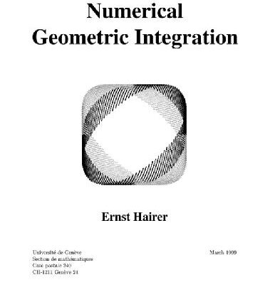 خرید و دانلود نسخه کامل کتاب Numerical geometric integration of ODE