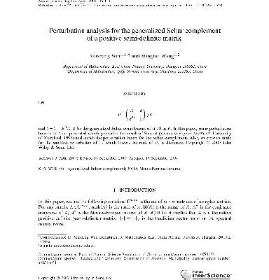 خرید و دانلود نسخه کامل کتاب Numerical Linear and Applications (No. 1, 2008)