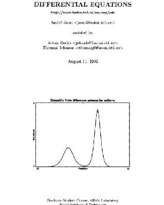 خرید و دانلود نسخه کامل کتاب Numerical methods for partial differential equations