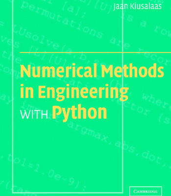 خرید و دانلود نسخه کامل کتاب Numerical Methods in Engineering with Python