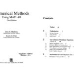 خرید و دانلود نسخه کامل کتاب Numerical Methods Using MATLAB