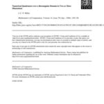 خرید و دانلود نسخه کامل کتاب Numerical quadrature in n dimensions – 2