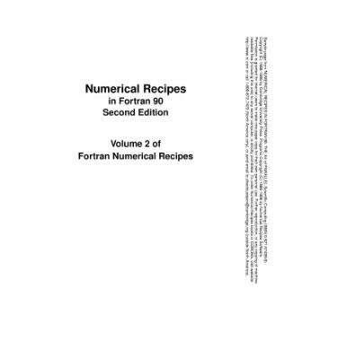خرید و دانلود نسخه کامل کتاب Numerical recipes in Fortran 77