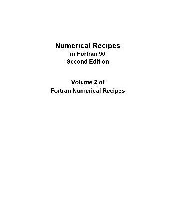 خرید و دانلود نسخه کامل کتاب Numerical recipes in parallel Fortran