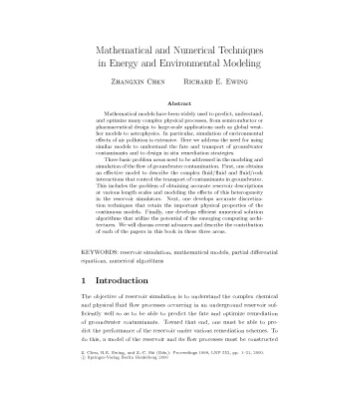 خرید و دانلود نسخه کامل کتاب Numerical Treatment of Multiphase Flows in Porous Media: Proceedings of the International Workshop Held a Beijing, China, 2–6 August 1999