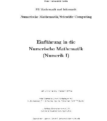 خرید و دانلود نسخه کامل کتاب Numerische Mathematik 005