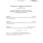 خرید و دانلود نسخه کامل کتاب Numerische Mathematik 1. Uebungsblaetter
