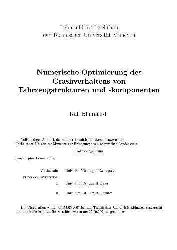 خرید و دانلود نسخه کامل کتاب Numerische Optimierung des Crashverhaltens von Fahrzeugstrukturen und -komponenten_68b3e1d0a7367.jpeg خرید و دانلود نسخه کامل کتاب Numerische Optimierung des Crashverhaltens von Fahrzeugstrukturen und -komponenten