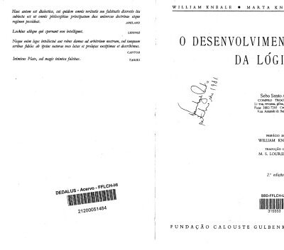 خرید و دانلود نسخه کامل کتاب O Desenvolvimento da Lógica
