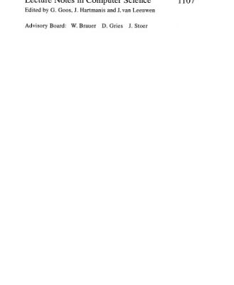خرید و دانلود نسخه کامل کتاب Object-Based Parallel and Distributed Computation: France-Japan Workshop, OBPDC ’95 Tokyo, Japan, June 21–23, 1995 Selected Papers
