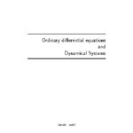 خرید و دانلود نسخه کامل کتاب ODE and dynamical systems (lecture notes)