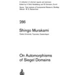 خرید و دانلود نسخه کامل کتاب On Automorphisms of Siegel Domains