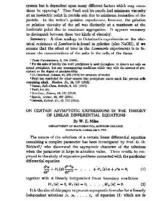خرید و دانلود نسخه کامل کتاب On Certain Asymptotic Expressions in the Theory of Linear Differential Equations (1916)(en)(3s)