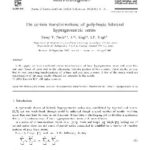 خرید و دانلود نسخه کامل کتاب On Certain Transformations Of Poly-Basic Bilateral Hypergeometric Series
