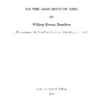 خرید و دانلود نسخه کامل کتاب On the Argument of Abel