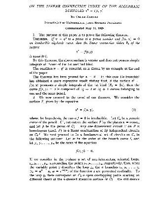 خرید و دانلود نسخه کامل کتاب On the linear connection index of the algebraic surfaces z^n=f(x,y)