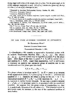 خرید و دانلود نسخه کامل کتاب On The Time A Verage Theorem In Dynamics
