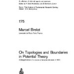 خرید و دانلود نسخه کامل کتاب On Topologies And Boundaries In Potential Theory