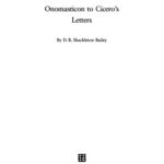 خرید و دانلود نسخه کامل کتاب Onomasticon to Cicero’s Letters