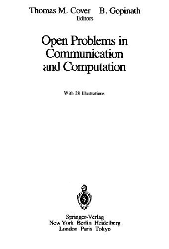 خرید و دانلود نسخه کامل کتاب Open problems in communication and computation_68a4390ab6d7d.jpeg خرید و دانلود نسخه کامل کتاب Open problems in communication and computation