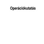 خرید و دانلود نسخه کامل کتاب Operációkutatás