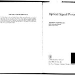 خرید و دانلود نسخه کامل کتاب Optical signal processing (some chapters only)