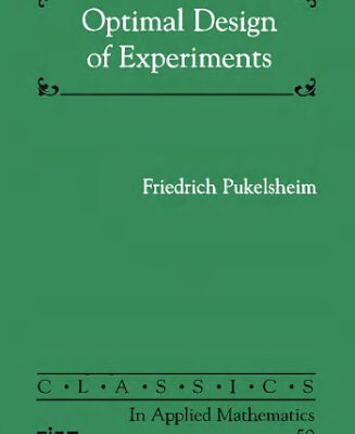 خرید و دانلود نسخه کامل کتاب Optimal Design of Experiments
