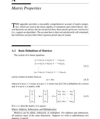 خرید و دانلود نسخه کامل کتاب Optimal Estimation of Dynamic Systems