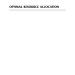 خرید و دانلود نسخه کامل کتاب Optimal Resource Allocation: With Practical Statistical Applications and Theory