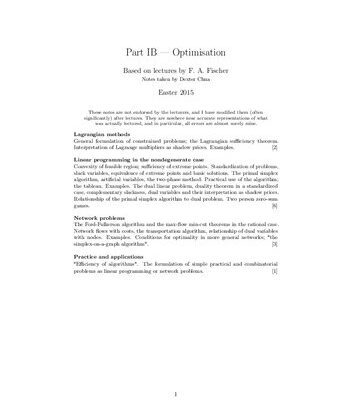 خرید و دانلود نسخه کامل کتاب Optimisation