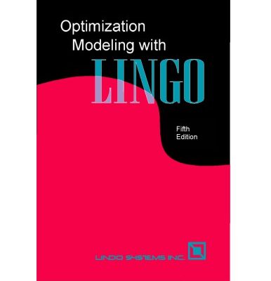 خرید و دانلود نسخه کامل کتاب Optimization Modeling with LINGO