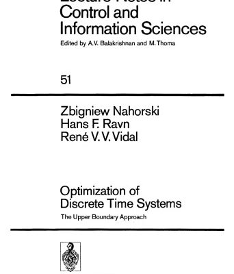 خرید و دانلود نسخه کامل کتاب Optimization of Discrete Time Systems: The Upper Boundary Approach