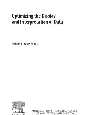 خرید و دانلود نسخه کامل کتاب Optimizing the Display and Interpretation of Data
